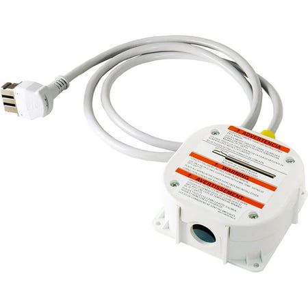 Bosch - Powercord with Junction Box for Benchmark and Thermador Dishwashers for Hard-Wired Installations - White