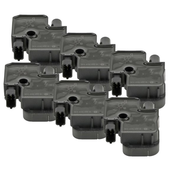 Bosch Set of 6 Ignition Coils For Mercedes A208 C203 R170 S203 W163 W203 W210