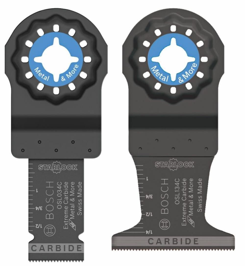 Bosch Starlock Oscillating Multi-Tool Accessory Blade Set 2 Pc.
