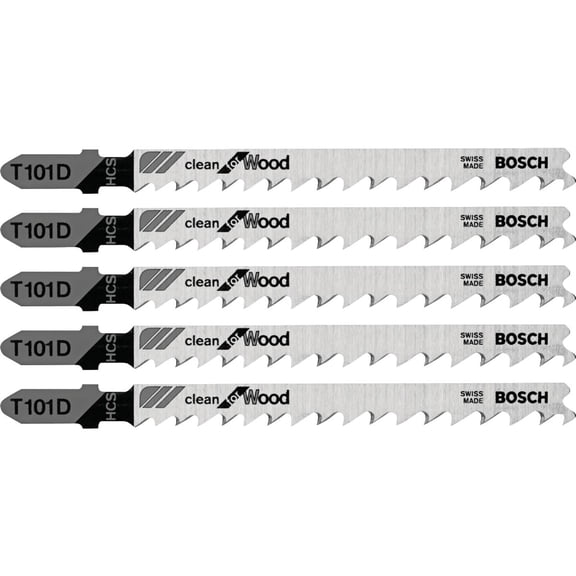 Bosch T-Shank HCS Jig Saw Blade - Pack of 12