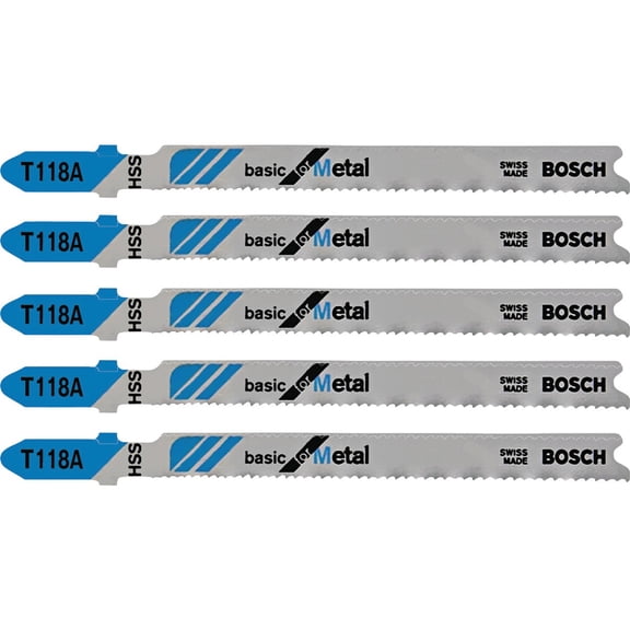 Bosch T-Shank HCS Jig Saw Blade - Pack of 12