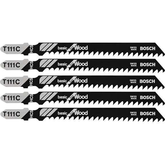 Bosch T-Shank HCS Jig Saw Blade - Single Pack