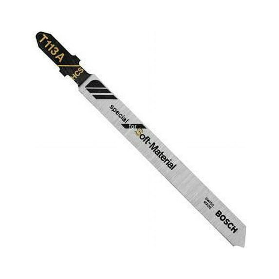 Bosch 4 Inch Knife Edge Special For Soft Materials T-Shank Jig Saw Blades 3 Piece