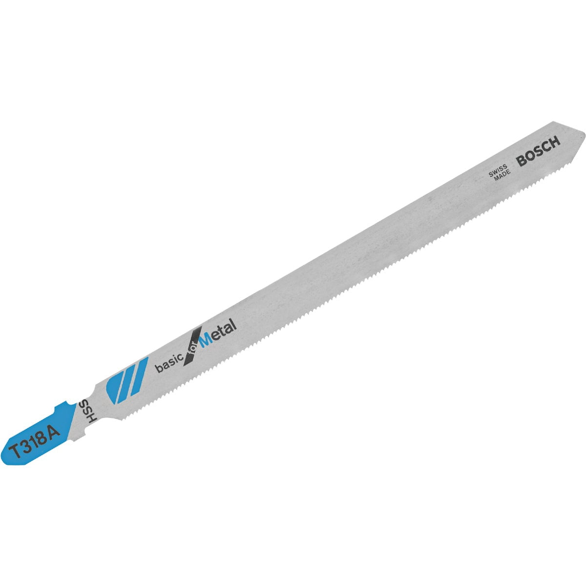 Bosch T318A 24 TPI Basic for Metal T-Shank Jig Saw Blades (5 Piece), 5-1/4"