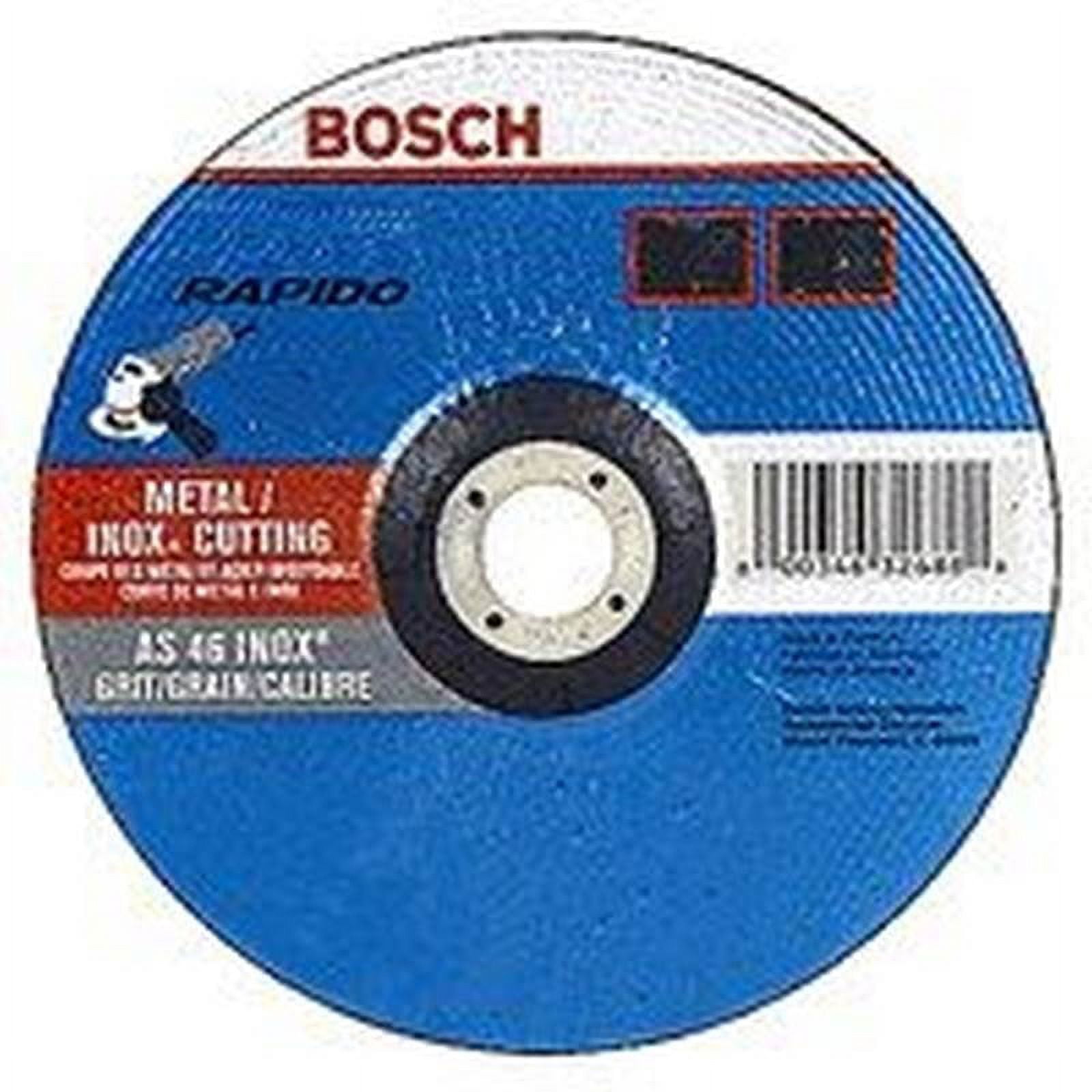 Bosch TCW27S500 Depressed Center Type 27A Cutting Wheel 7/8 in Arbor 60-Grit Aluminum Oxide 5 in Dia