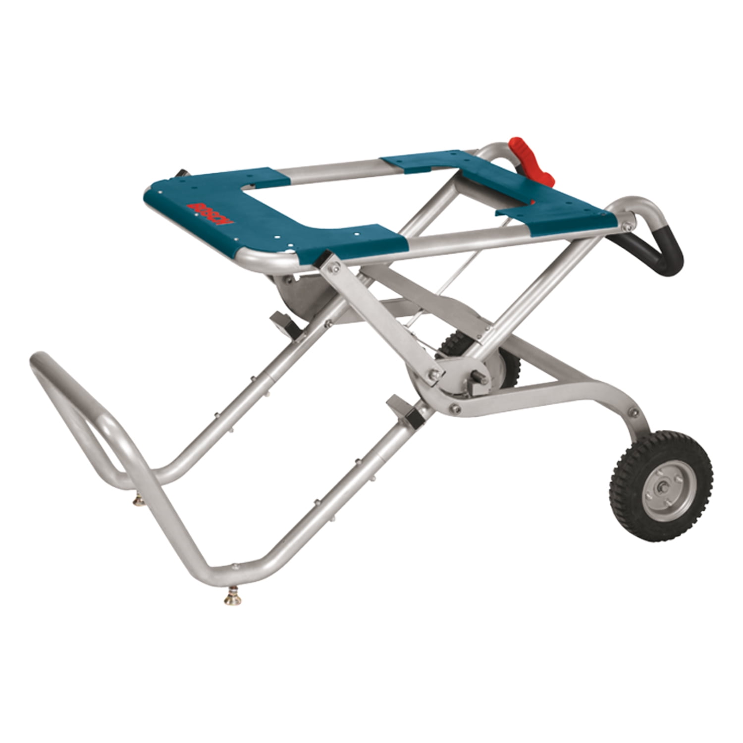 Bosch Tools TS2100 Universally Adaptable Gravity-Rise Table Saw Stand, Blue