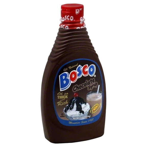 Bosco Chocolate Flavor Syrup 22 Oz - Pack Of 12