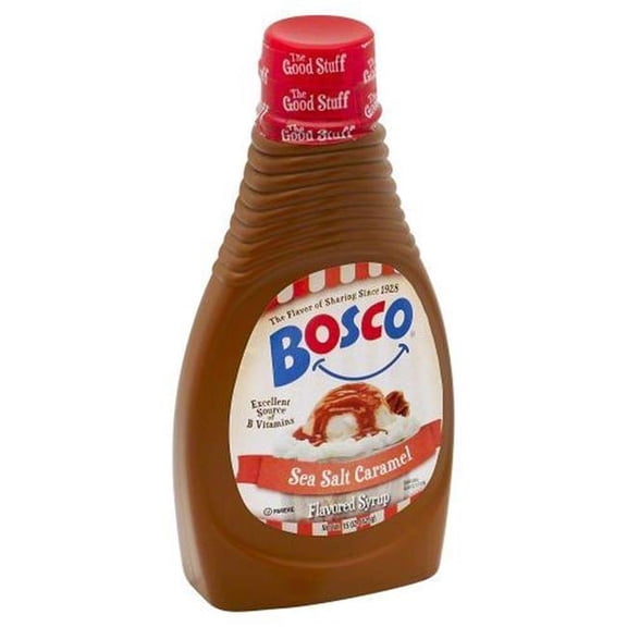 Bosco Sea Salt Caramel Flavored Syrup, 15 Oz.