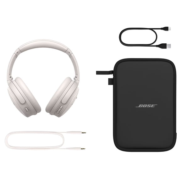 Bose 884367-0900 QuietComfort Wireless Bluetooth Headphones - White