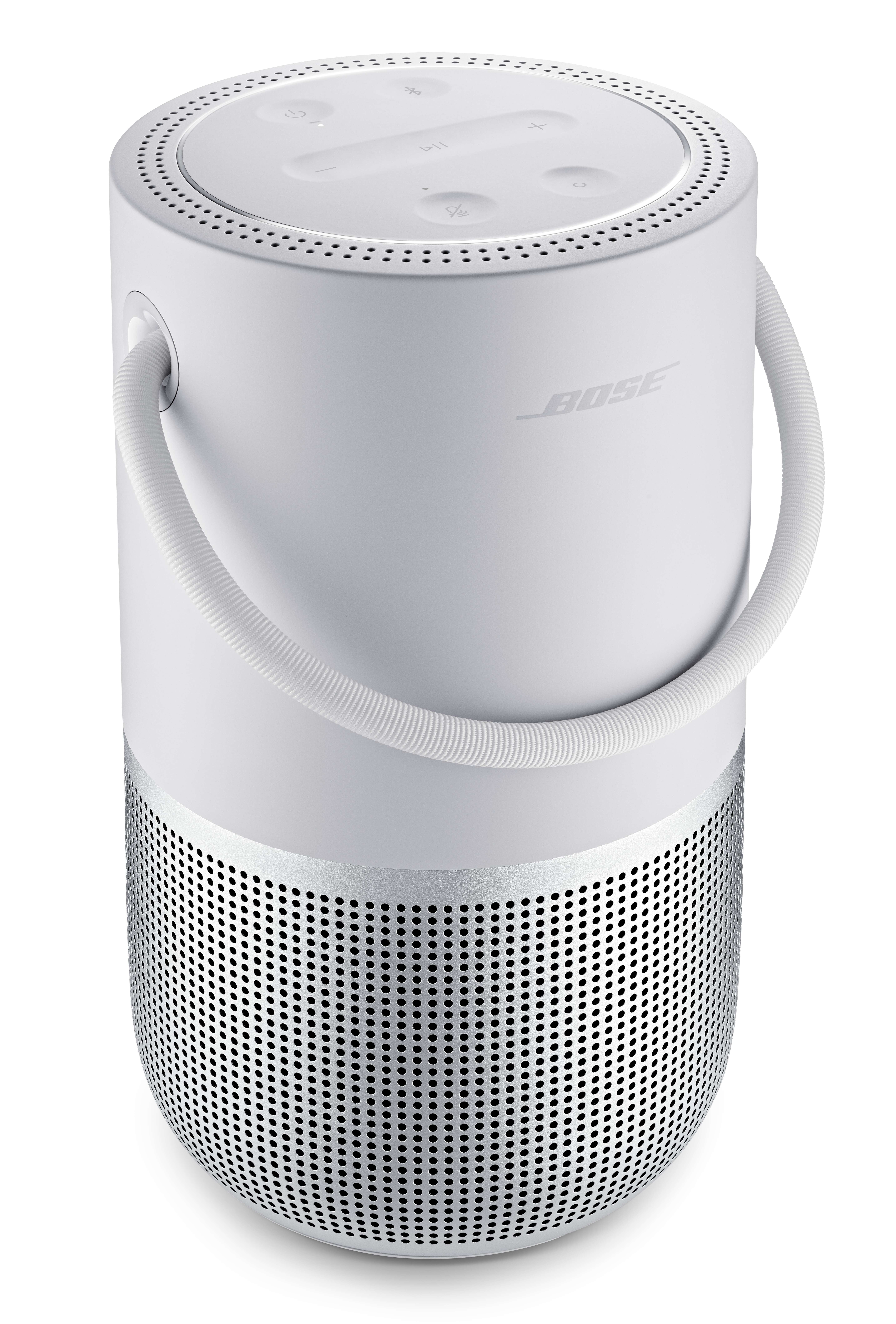 Bose Portable Smart Speaker with Wi-Fi, Bluetooth and Voice Control  Built-in, Silver