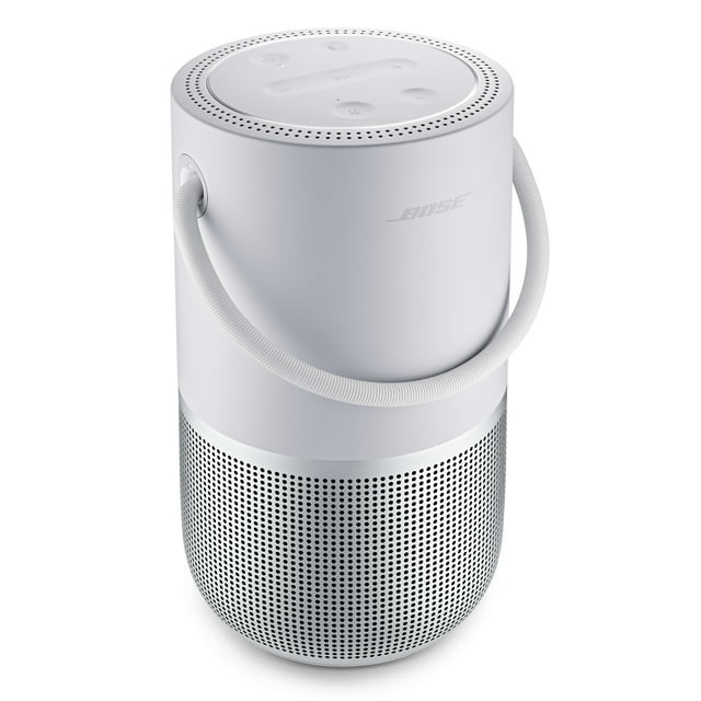 Bose Portable Smart Speaker with WiFi, Bluetooth and Voice Control Builtin, Silver