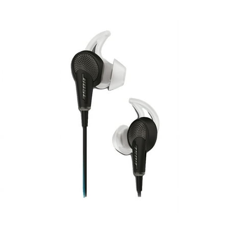 Bose - QuietComfort 20 (iOS) Wired Noise Cancelling In-Ear Earbuds - Black