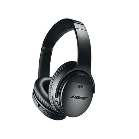 Bose - QuietComfort 35 II Wireless Noise Cancelling Over-the-Ear Headphones - Black