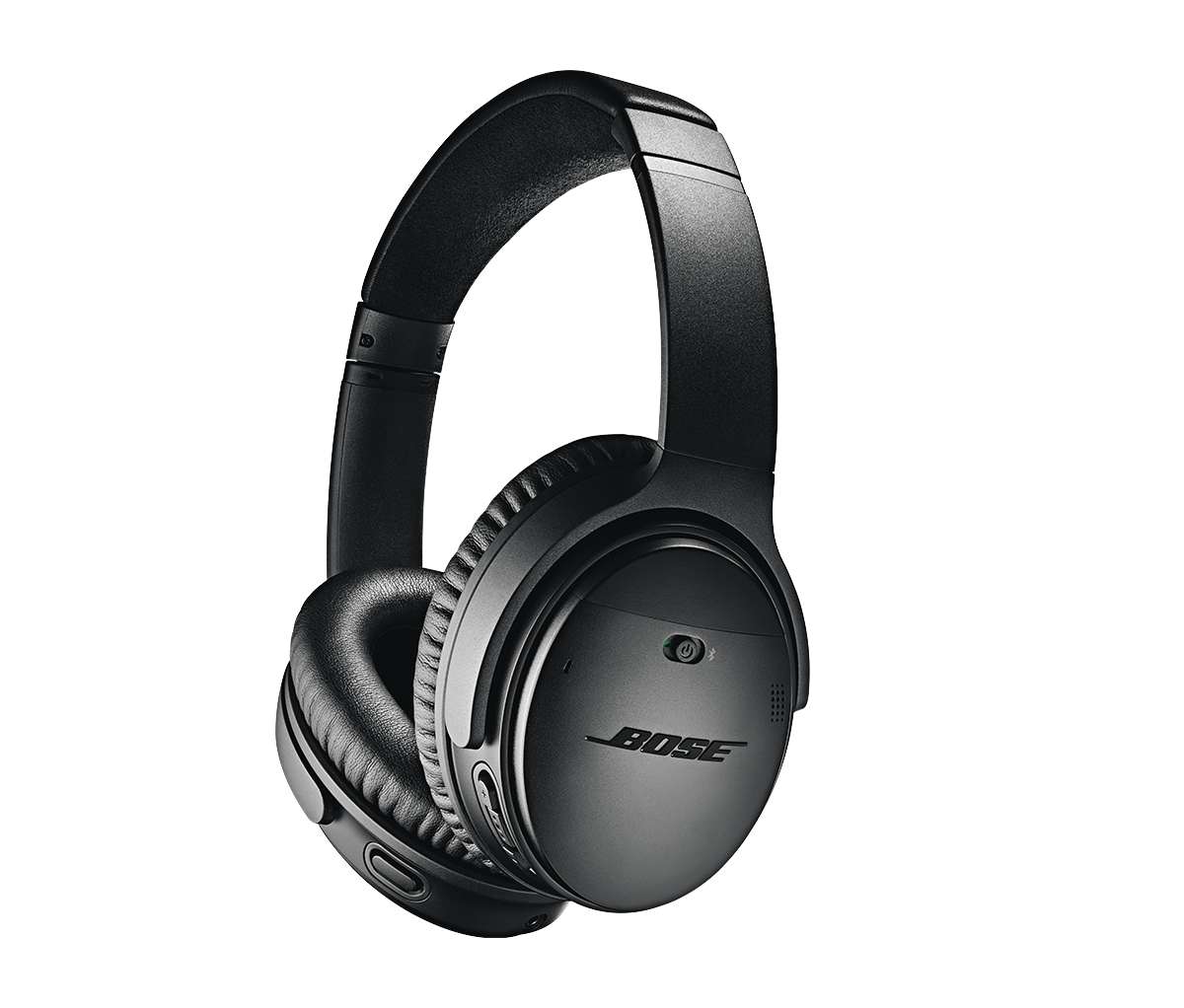 Bose QuietComfort 35 Noise Cancelling Bluetooth Over-Ear Wireless Headphones, Black - image 1 of 8