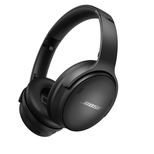 aktivitet fedme Under ~ Bose QuietComfort 45 Headphones Noise Cancelling Over-Ear Wireless  Bluetooth Earphones, Black - Walmart.com