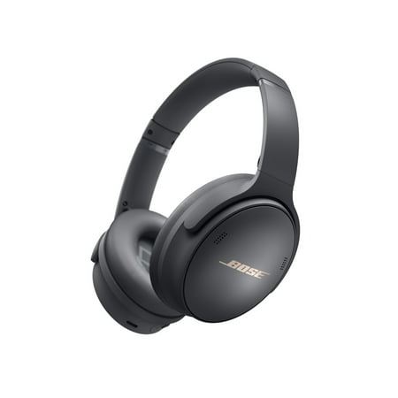 Bose - QuietComfort 45 Wireless Noise Cancelling Over-the-Ear Headphones - Eclipse Grey