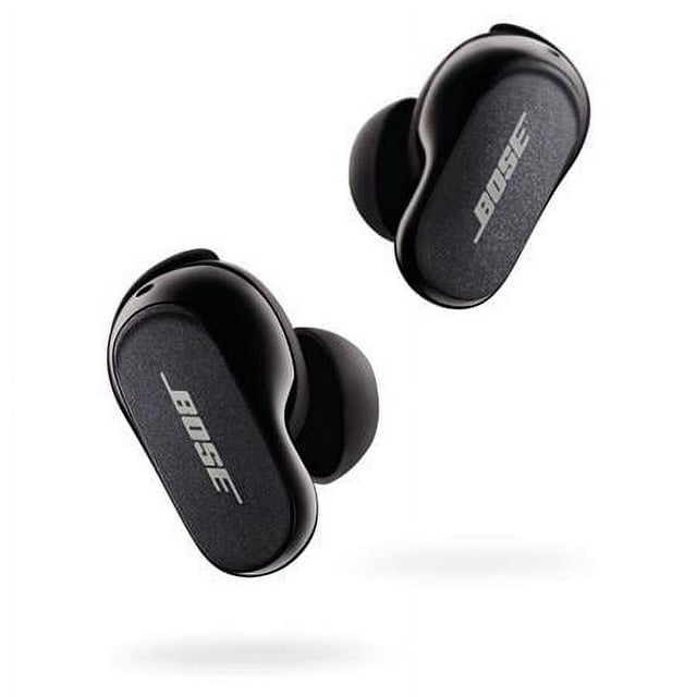 Bose QuietComfort Earbuds II, Noise Cancelling True Wireless Bluetooth Headphones, Black