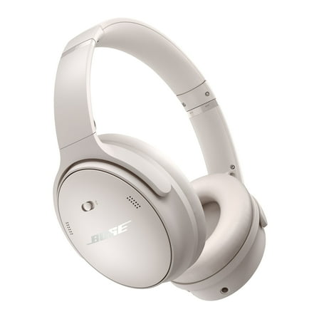 Bose QuietComfort Headphones, Bluetooth Over Ear Noise Cancelling Headphones, White Smoke