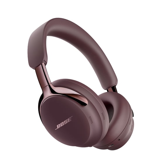 Bose QuietComfort Ultra Headphones II, Bluetooth Over Ear Noise Cancelling Headphones, Cherry Chocolate