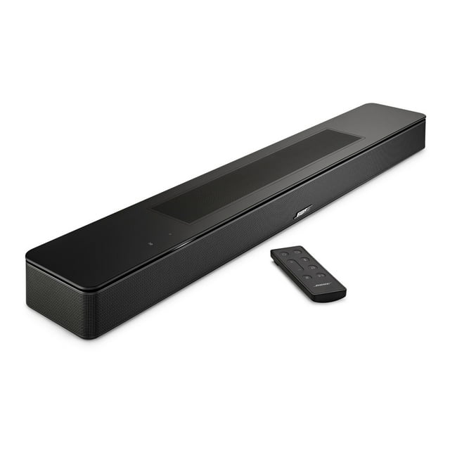 Bose Smart Soundbar 600 TV Wireless Bluetooth Surround Sound Speaker System, Black