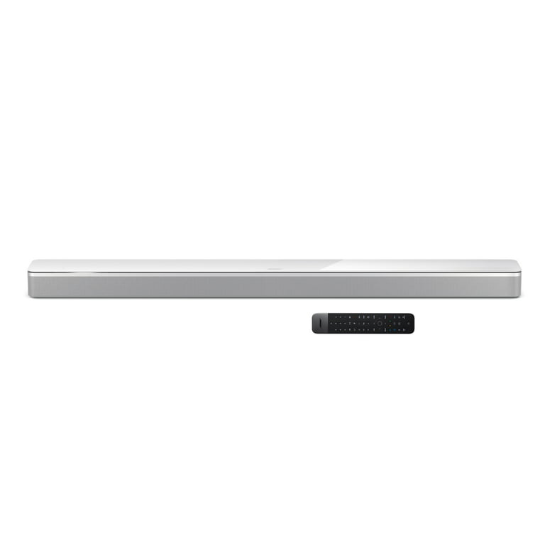 Bose Smart Soundbar 700 - TV Speaker with Bluetooth and Voice Control, White