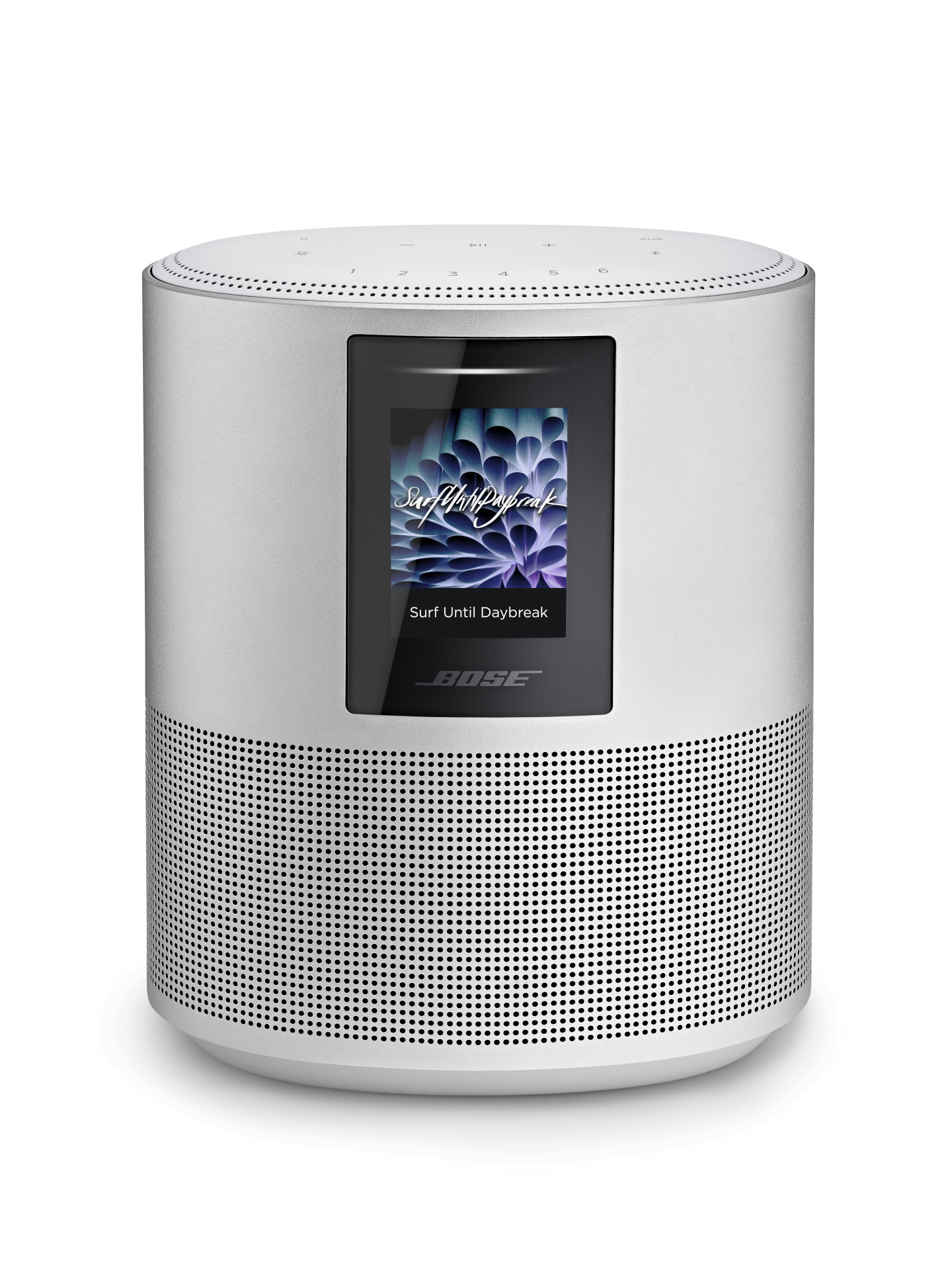 Bose Smart Speaker 500 with Wi-Fi, Bluetooth and Voice Control Built-in, Silver - image 1 of 6