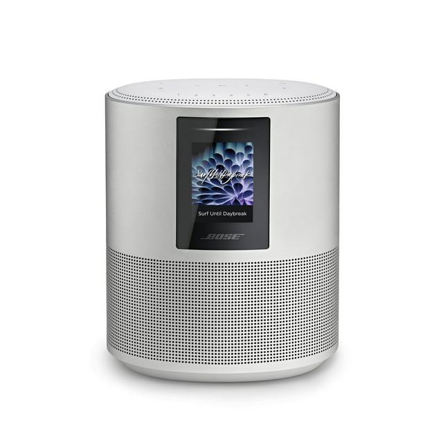 Bose Smart Speaker 500 with Wi-Fi, Bluetooth and Voice Control Built-in, Silver