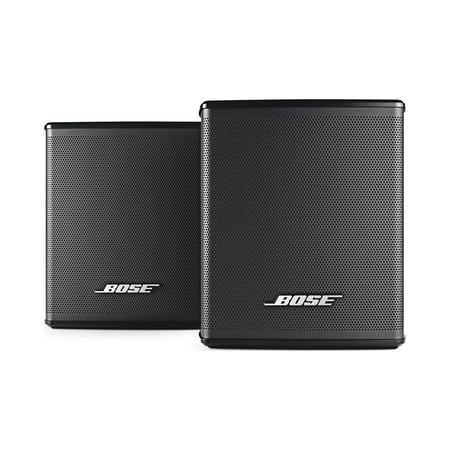 Bose - Surround Speakers 120-Watt Wireless Home Theater Speakers (Pair) - Black