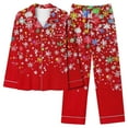 thumbnail image 1 of Bosfbaoi Christmas Pajama Sets, Womens Pajama Sets 2 Piece Long Sleeve, Women's Sleepwear Lightweight Soft with Pockets, 1 of 7