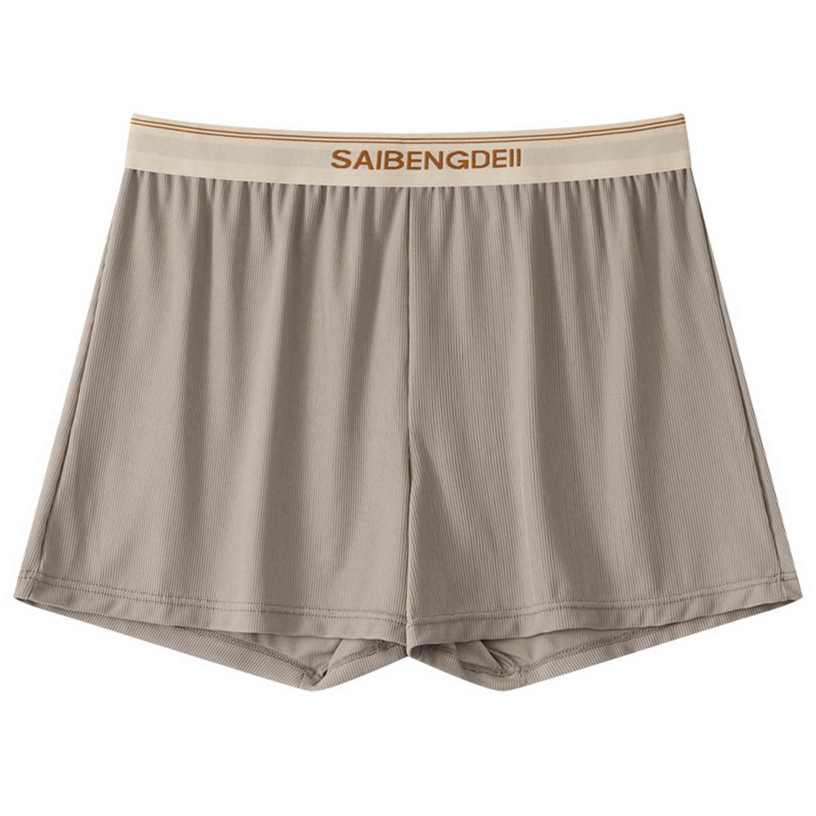 Bosfbaoi Men Ice Silk Underpants Boxers Loose Fit Assorted Colors Boxer ...