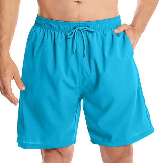 Bosfbaoi Men's Gym Shorts, Lightweight Running Shorts, Workout Athletic Shorts with Pockets