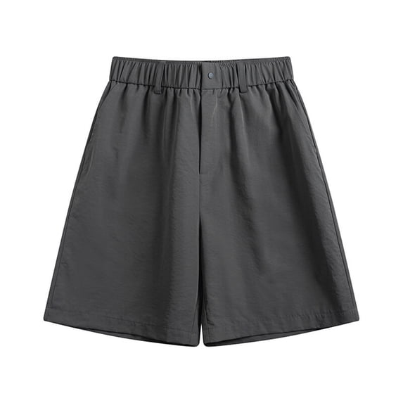 Bosfbaoi Men's Quick-Dry Athletic/Soccer/Basketball Shorts Without Pockets No Liner Running Workout Training Active Shorts
