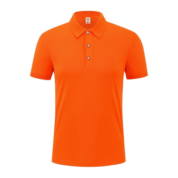 Bosfbaoi Men's Shirts Short Sleeve Golf Quick Dry Collared Moisture Wicking Athletic Performance Polos