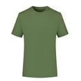 thumbnail image 1 of Bosfbaoi Men's Solid Color Quick-Dry T-Shirts, Short Sleeve Crew Neck Shirts, Moisture Wicking Breathable Tops, Ideal for Sports, Gym, and Casual Wear, 1 of 6