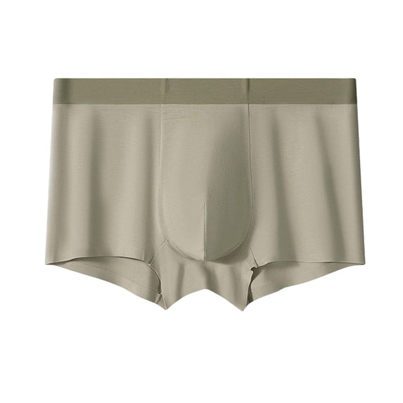 Bosfbaoi Mens Boxer Briefs Seamless Modal Soft Stretch Mens Underwear for Daily Wear
