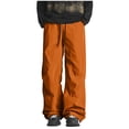 thumbnail image 1 of Bosfbaoi Mens Cargo Pants Elastic Waist Drawstring Stretch Loose Work Pants Solid Casual Outdoor Pants with Multi Pockets, 1 of 7