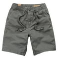 thumbnail image 1 of Bosfbaoi Mens' Denim Shorts,Ribbed Elastic Waist with String Summer Jeans Half Cargo Jeans, 1 of 9