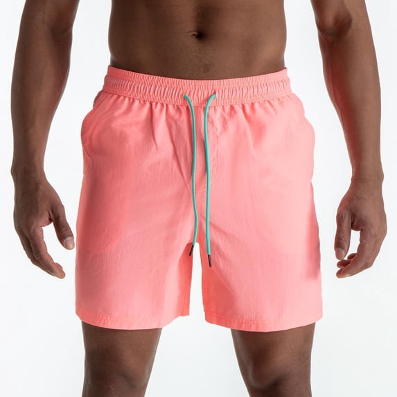 Bosfbaoi Mens Shorts Lightweight Beach Shorts Quick-Dry Swim Trunks Elastic Waist Drawstring Gym Shorts Men
