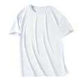 thumbnail image 1 of Bosfbaoi Plus Size Men's T-Shirt Crew Neck Short Sleeve T-Shirt Quick-Dry T-Shirt Moisture-Wicking Top Athletic Top, 1 of 5