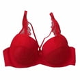 thumbnail image 1 of Bosfbaoi Solid Color Ribbed Nursing Wireless Bralette, Front Button Adjustable Strap Full Support Bra, Soft Breathable Maternity Lingerie for Breastfeeding, 1 of 6