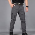 thumbnail image 1 of Bosfbaoi Tactical Cargo Pants for Men - Multi Pocket Design, Durable Fabric, Comfortable Fit, Sweatpants Perfect for Work/Outdoor Activities, 1 of 7