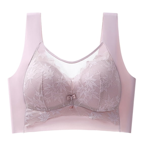 Bosfbaoi Underwire Bras for Women Unlined Minimizer Full Coverage Plus Size Bra