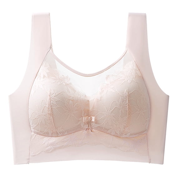 Bosfbaoi Underwire Bras for Women Unlined Minimizer Full Coverage Plus Size Bra