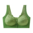 thumbnail image 1 of Bosfbaoi Unlined Minimizer Bra for Womens,Front Closure Bra for Breast Forms,Seamless Supportive Bralette for Women, 1 of 3