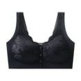 thumbnail image 1 of Bosfbaoi Unlined Minimizer Bra for Womens,Front Closure Bra for Breast Forms,Seamless Supportive Bralette for Women, 1 of 3