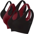 thumbnail image 1 of Bosfbaoi Women's Cooling Mesh Minimizer Bra, 3 Pack Seamless Wireless Full Coverage Bra, Breathable Comfort Everyday Shaping Bralette, Size S-XXXXXL, 1 of 2