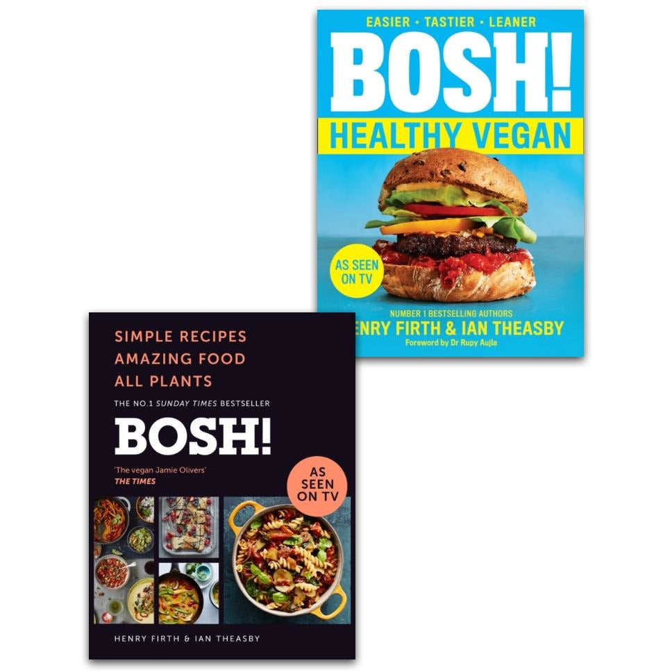 Bosh Healthy Vegan, [Hardcover] Bosh Simple recipes 2 Books Collection