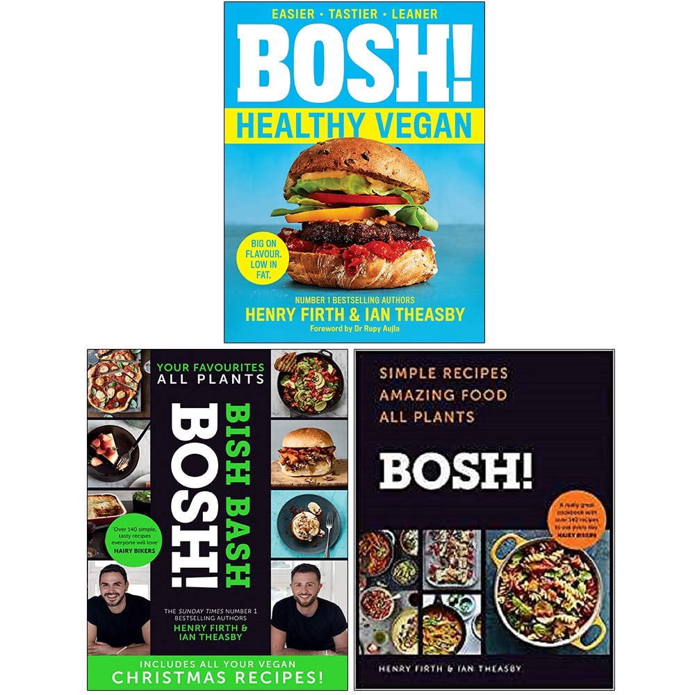 Bosh Series 3 Books Collection Set (Bosh Healthy Vegan, [Hardcover ...