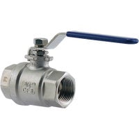 PLUMB-EEZE 1/2 In. FPT Stainless Steel Full Port Ball Valve PEBVSS-1005
