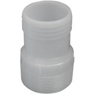 Boshart Industries 0278945 2 in. Threaded Boshart Pipe Adapter, Nylon